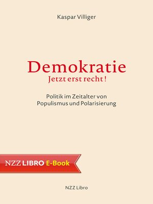 cover image of Demokratie – jetzt erst recht!